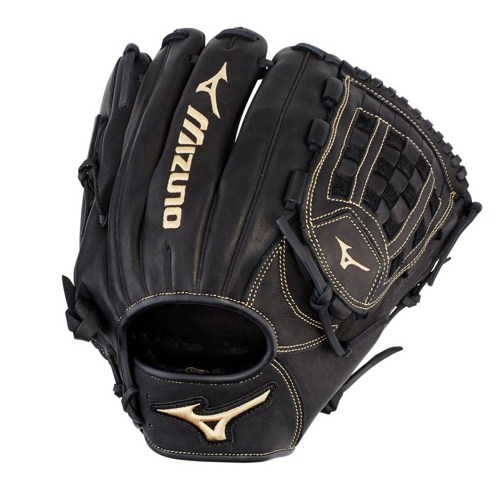 Guantes Mizuno Beisbol MVP Prime Pitcher/Outfield 12" Para Mujer Negros 3780469-RE
